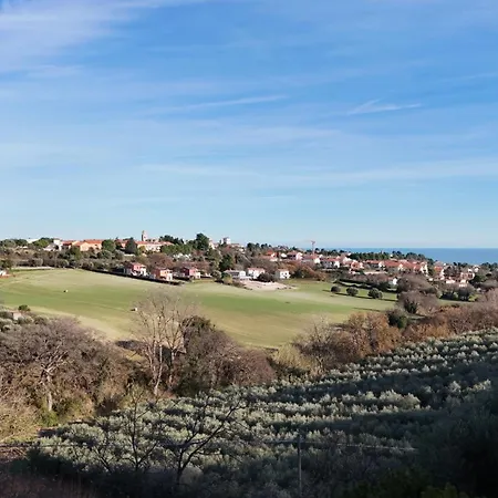 アパート Casale Ecru - Sirolo, Splendido Casale Con Giardino E Vista Mare *